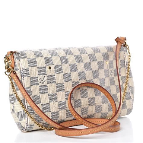 lv favorite mm damier azur|louis vuitton artsy damier azur.